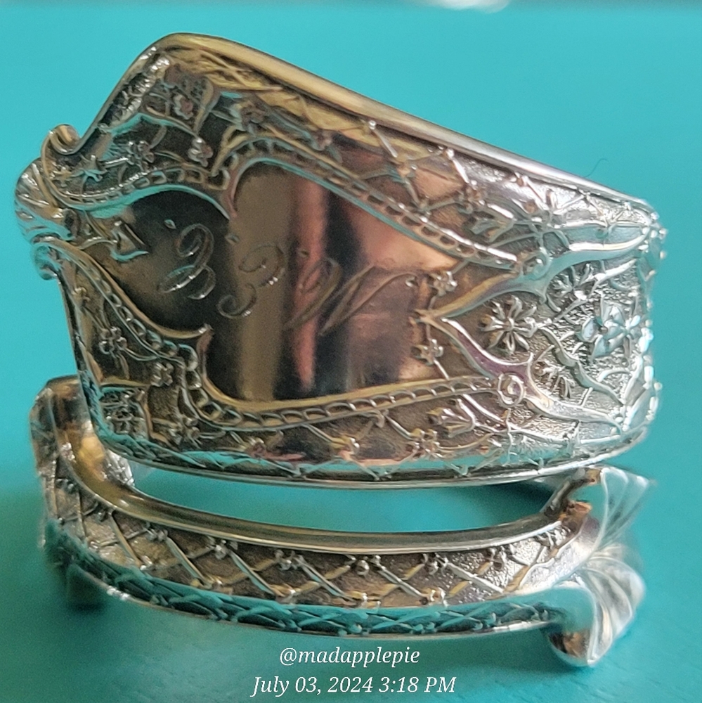 1872 Tiffany & Co. Persian Nut Pick Ring Sterling Silver Luxury Vintage #153 - Picture 3 of 17